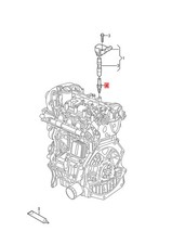 Genuine VW AUDI Jetta Taos Vento Q2L Q3 BU3 BU4 CL1 G1I Spark Plug 05E905626