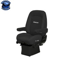 #9230011-900 Bostrom Pro Ride Low-profile Mid-back Seat - Black Ultra-leather