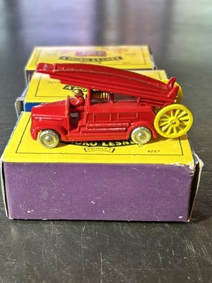 Matchbox Series A Moko Lesney No. 9 Old Fire Engine + Box | eBay