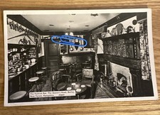 The Festival Bar, The Queens Head, Burley, New Forest Hampshire. Posted 1960 RP