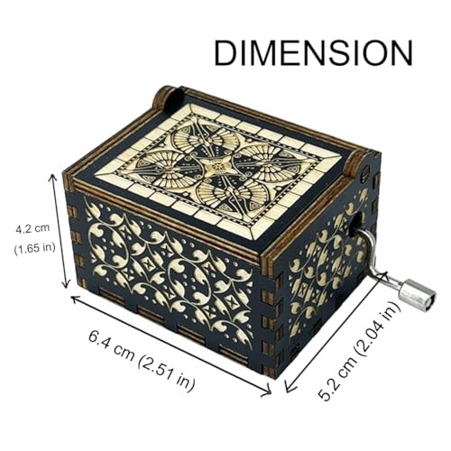 Daughter Gifts from Mother, To My Daughter Wooden Music Box, You Daughter-16 - Picture 2 of 6