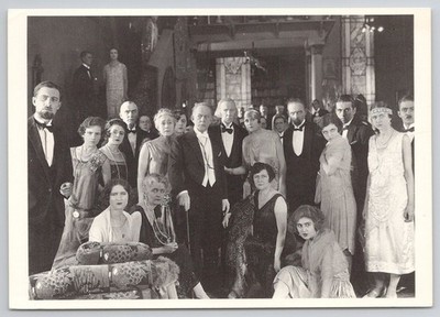 Vintage 1920s Film Still Postcard - Unidentified Movie Scene