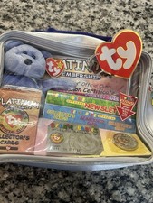 Vintage TY Beanie Babies Official Club Kit PLATINUM Edition Original Tags  Coin