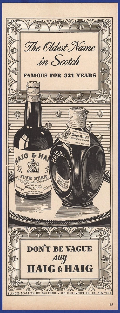 Haig Haig Whisky for sale | eBay