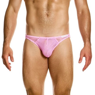 Modus Vivendi C-Through Low Cut Slip Herren Unterwäsche Bikini Male Micro Slip Mesh