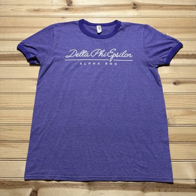 Alpha Phi Epsilon Alpha RHO Ursinus College Fraternity Ringer Shirt Size Medium