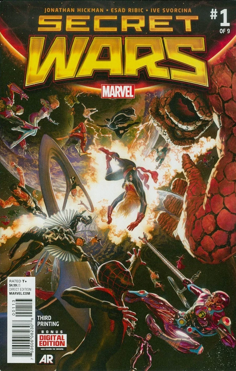 Modern Age Secret Wars Marvel Comics (1992-Now) Superheroes US