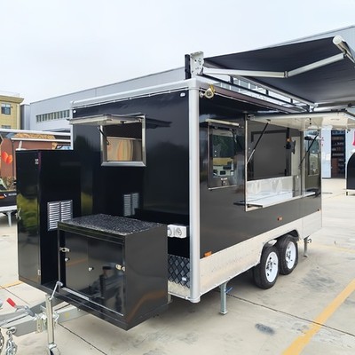 Food Trailer Food VAN Food Truck Mobile Trailer Fast Food Shop