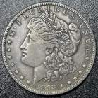 1893-P Morgan Silver Dollar $1 Extra Fine XF+ Dark Coin