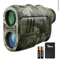 Precision Hunting Range Finder - 0.5yd Accuracy, 1000Yd Range, 6X Magnification