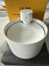 Pet Water Fountain Smart Ceramic Automatic Drinking Bowl for Cats Dogs NEW