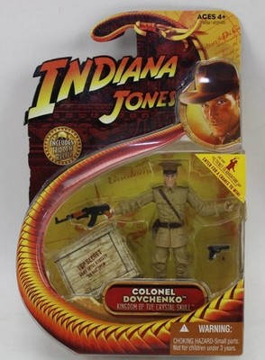 Hasbro Indiana Jones COLONEL  DOVCHENKO Kingdom of the Crystal Skull Figure