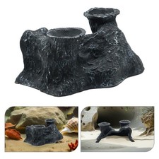 Aquarium Cave for Shrimp Underground Tunnel Double Entrance Hideout