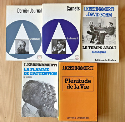 Krishnamurti * Set 2/4 mit 5 Titeln * Verlage & verschiedene Daten