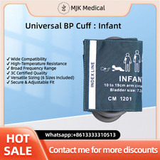 NIBP Cuff Single Tube, Blood Pressure Monitor Cuff, ,for Patient Monitor-Infant