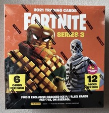 2021 Panini Fortnite Series 3 Mega Box - Factory Sealed NEW Cracked Ice
