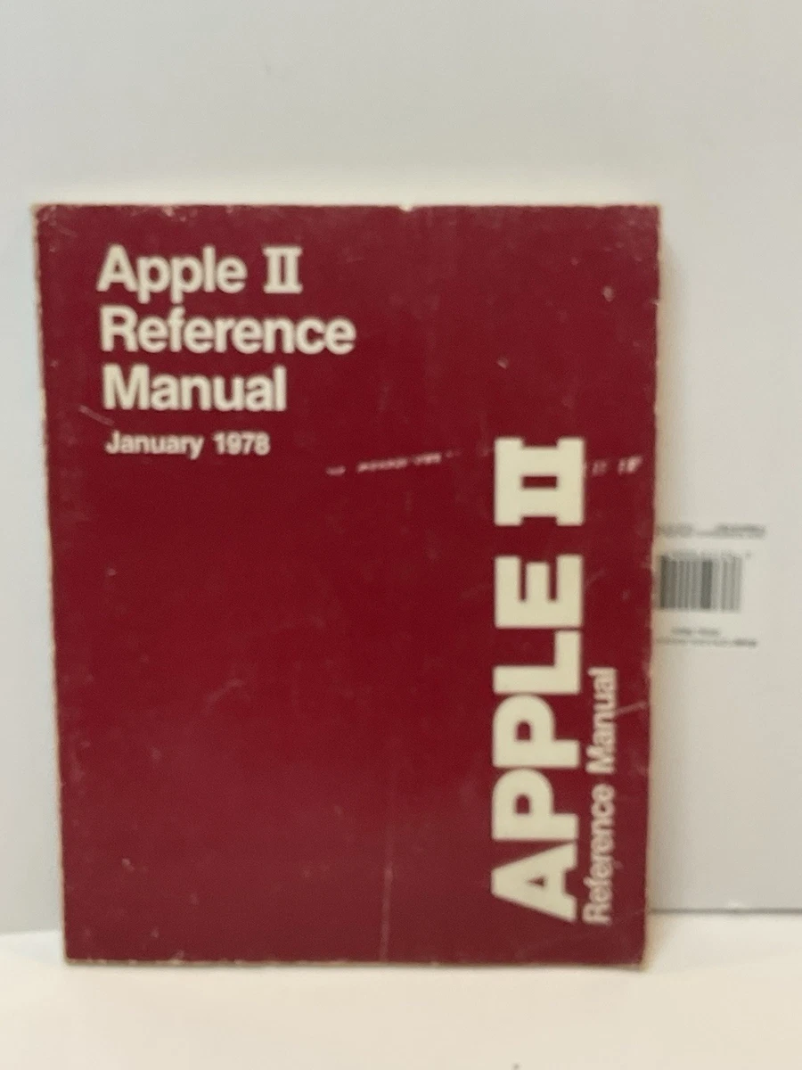 Apple Ii Manual for sale | eBay