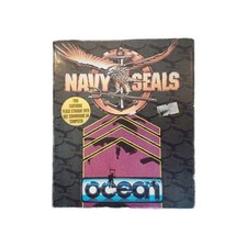 Navy Seals - Commodore C64 Cartridge Cart Game - boxed with manual Ocean 