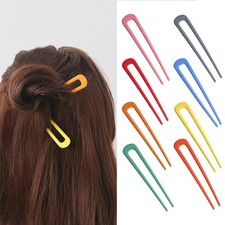 French hair pins for 8 pcs-Elegant French Twists, Buns and Updos with No Hair...