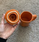 Rae Dunn Artisan Collection by Magenta "Trick Or Treat” mug w/Pumpkin topper lid — photo 9