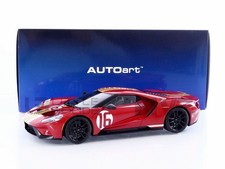 AUTOART 1/18 - FORD GT HERITAGE EDITION ALAN MANN HERITAGE - 2022 72927