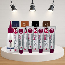 Tinte de pestañas Berrywell genuino para cejas tinte de color de cabello profesional pestañas