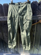 Vintage US Military Pants Mens Reg/med Green OG 107 Ripstop Vietnam Era 60s IT21