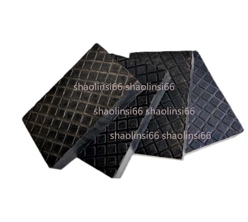 Car Lift Rubber Pad Solid Rubber Mat Spacer Foot Pads Wheel Alignment ...