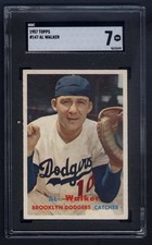 1957 Topps #147 Al Walker SGC 7  PLEASE READ DESCRIPTION