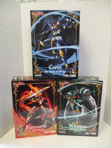 Good Smile Company Moderoid Magic Knight Rayearth 3 Mashin Plastic Model Kit Set