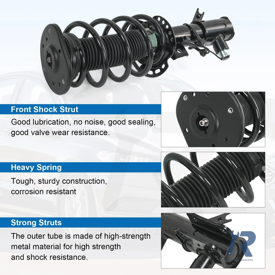 2X conjunto de apoios de suspensão dianteiros esquerdo e direito para Lincoln MKZ 2013-2022 - Imagem 4 de 4