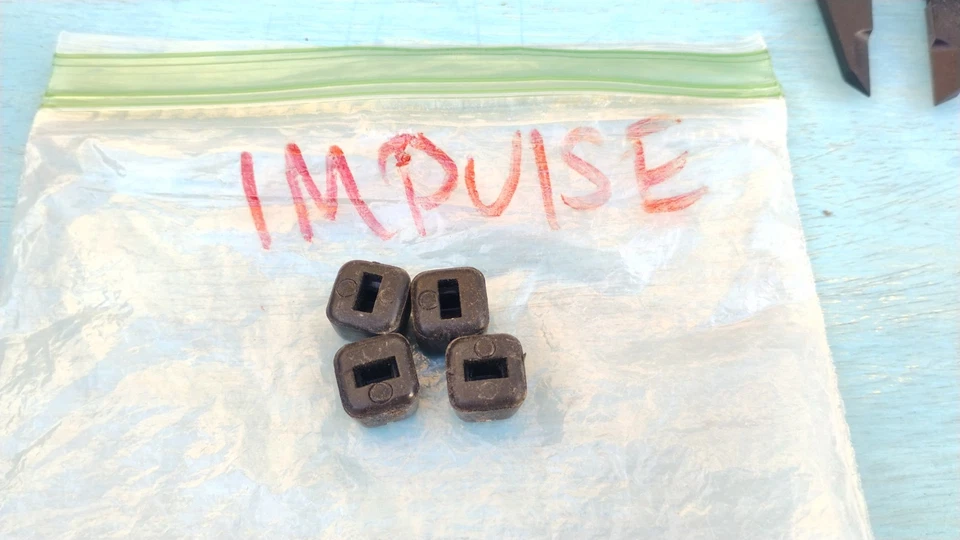 Perillas de aire acondicionado Asuna Sunfire Isuzu Impulse RS 1990-1994 Foto 4 de 4