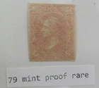 nystamps US Stamp # 79 Mint Rare Proof     U5x3170