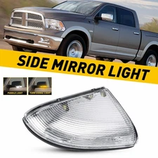 Left Side Mirror Light Turn Signals For DODGE 2009-2014 RAM 1500 2010-2014 2500