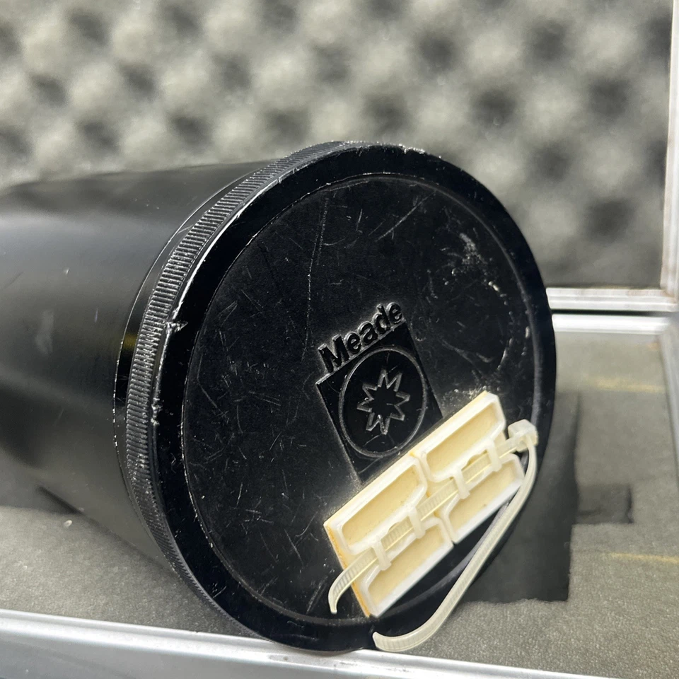 Meade Schmidt Cassegrain Telescope F/10 D=102mm F=1000mm w/ Case – Read - Image 3 of 4