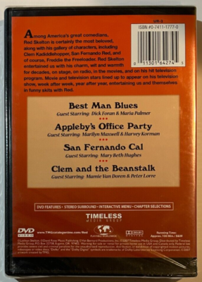 Red Skelton Unreleased DVD - Lot of 3 - Region Free | eBay