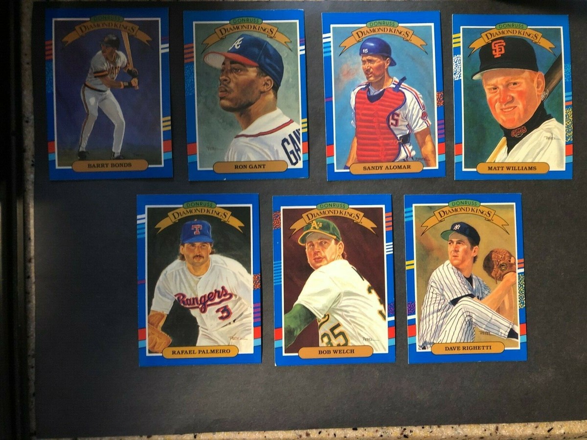1991 DONRUSS DIAMOND KINGS BASEBALL CARDS 1-27 YOU CHOOSE MLB CARD