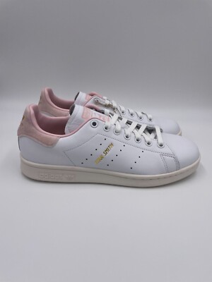 adidas Stan Smith White / Pink Womens Shoes