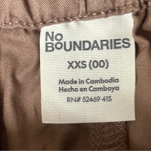 No Boundaries Brown Parachute Pants for Versatile Style size XXS - Picture 6 of 7