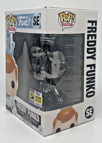 Funko Pop! Funko SE Freddy Funko (Chrome Silver) 425PCS RARE  2017 LE SDCCI!!! - Picture 2 of 9
