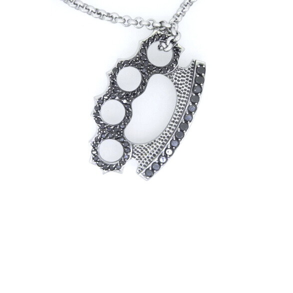 Stainless Steel 316 Knuckles / Knuckle Duster with Cubic Zirconia