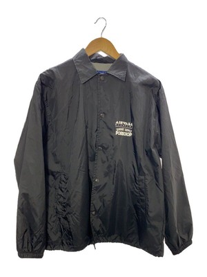PORKCHOP GARAGE SUPPLY NYLON JACKET AP TRIANGLE COACH JKT M Black  
