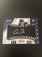 Absolute Baseball 2021 Daz Cameron Autograph Rookies 09/99