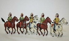 Britains Toy Lead Soldiers North American Indians Mounted. Paris Office. DEPOSE