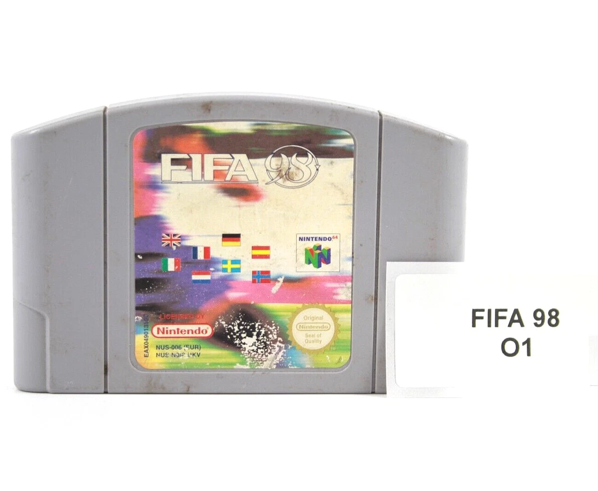 FIFA 98 CART ONLY Nintendo 64 N64 PAL WITH WARRANTY eBay