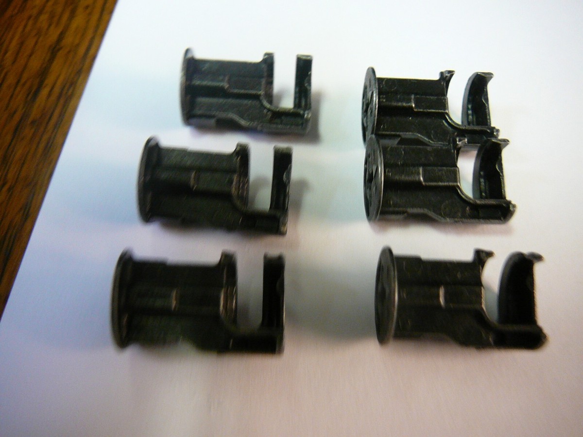 Ikea BLACK FINISH Cam Lock Nuts Parts # 114926 / 115263 - Pks of 2