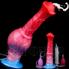 Dildo Long Inflatable Anal Dilator Anal Plug Silicone Large Dildos for Adult Toy