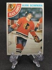 1978-79 Topps Hockey #61 Kirk Bowman Chicago Blackhawks Hockey Card