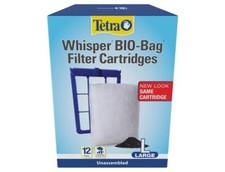 Tetra Whisper Bio-Bag Disposable Filter Cartridges, Large 12-Count