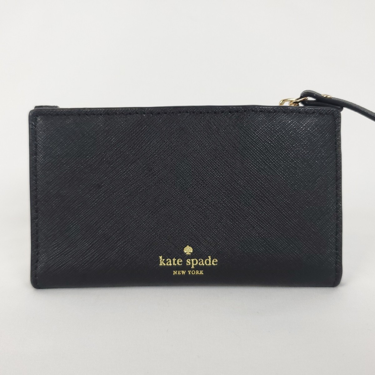 Kate Spade Dashing Beauty Penguin Mikey Black Small Bifold Wallet